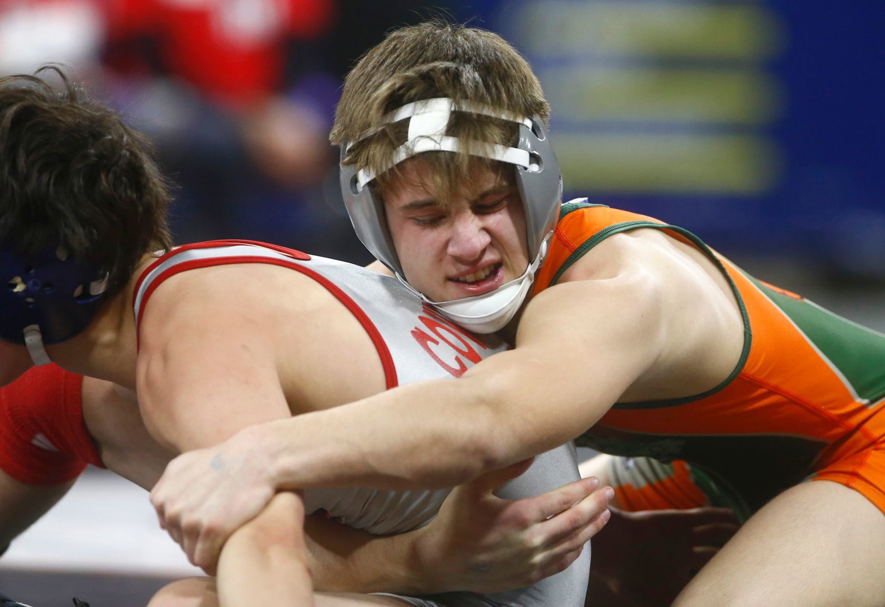 Championship round of state wrestling